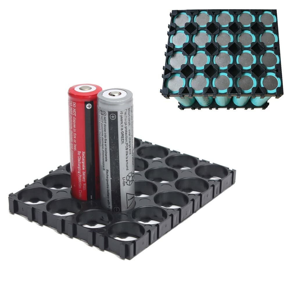 Soporte de baterias 18650 GTF pack de 10