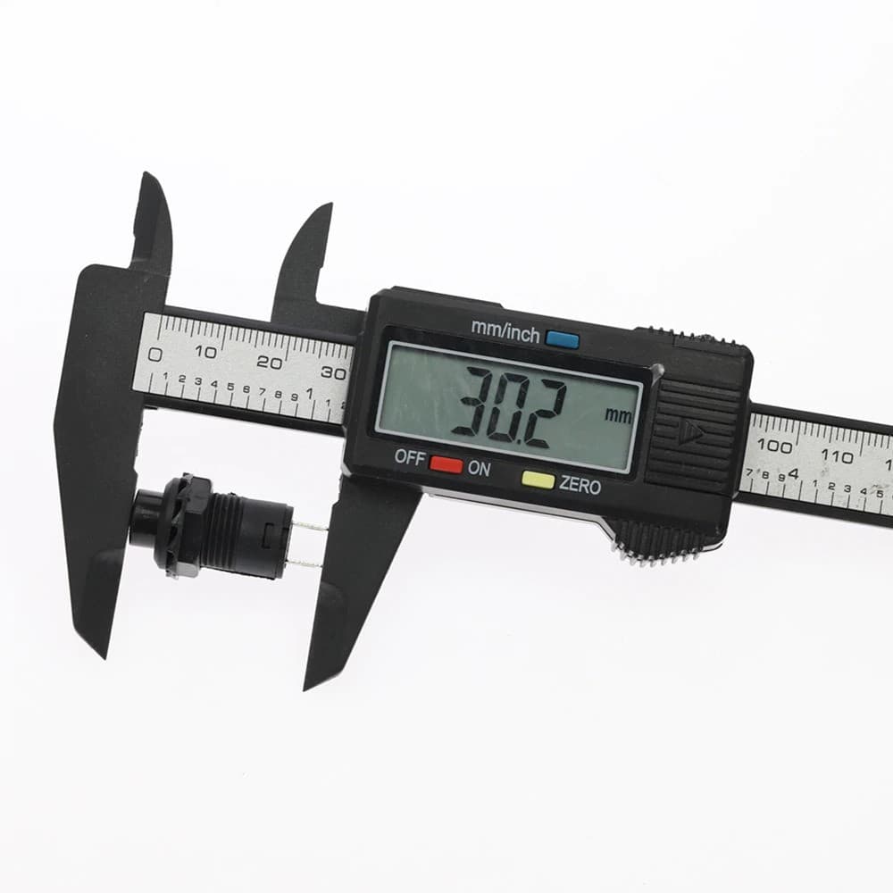 Boton Pulsador con bloqueo 12mm SPST