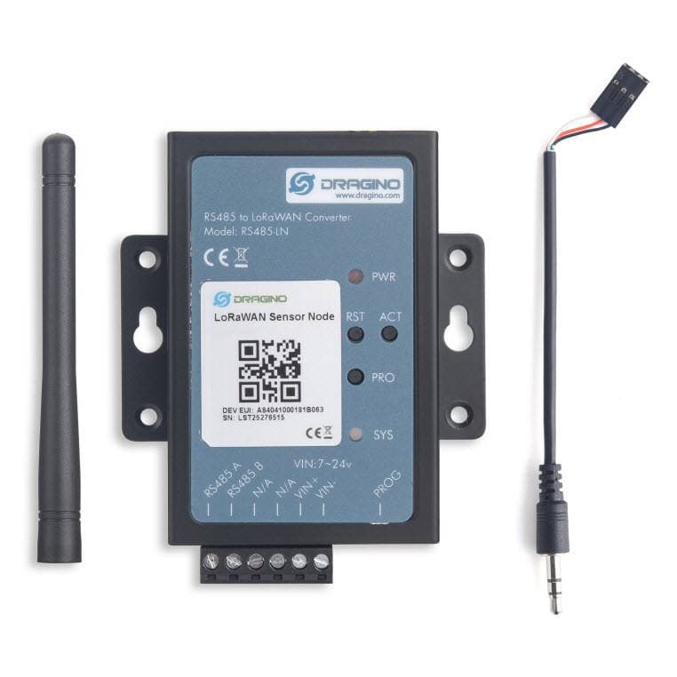 Conversor Modbus a LoRaWAN RS485-LN - Dragino