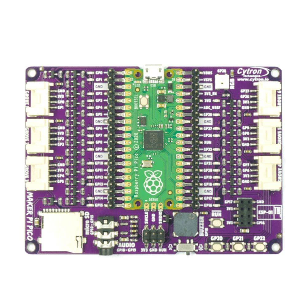Maker Pi Pico (con Pi Pico Soldado) - Cytron