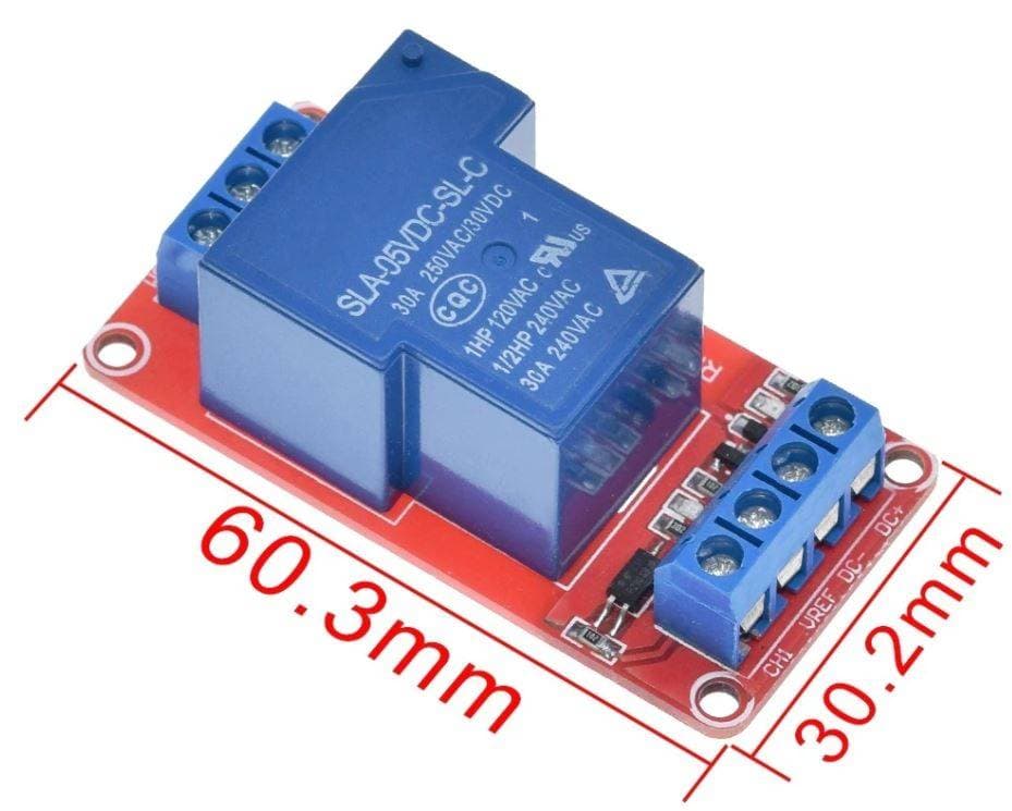 Rele alta corriente 30a 5v