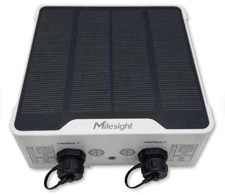 Controlador de Válvulas Solenoides LoRaWAN con Panel Solar UC511 – Milesight