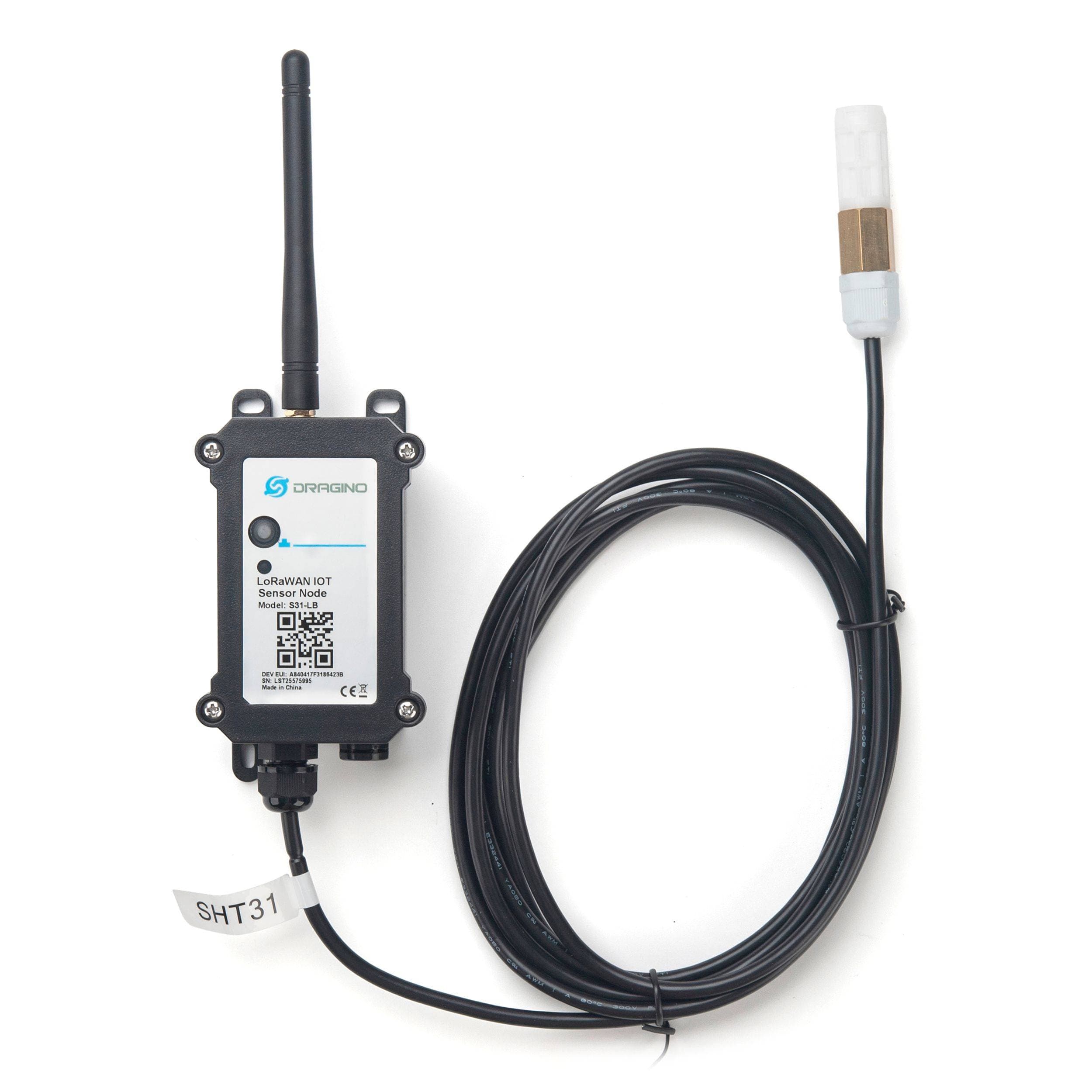 Sensor de temperatura y humedad SHT31 Sonda repuesto Dragino