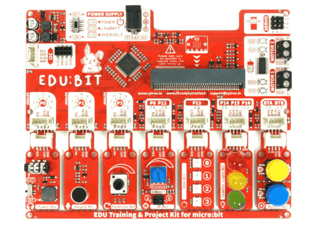 Kit educativo micro:bit EDU:Bit en Ingles