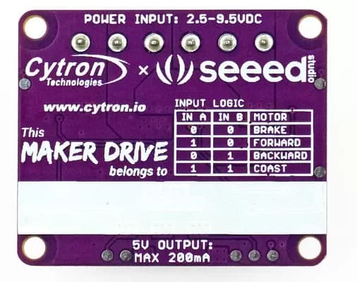 Controlador de motor "Maker Drive" - Cytron