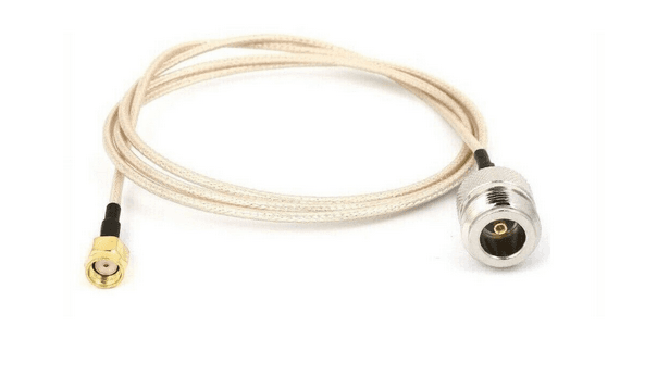 Extensión de cable coaxial Tipo N Hembra a RP-SMA Macho de 3m RG316