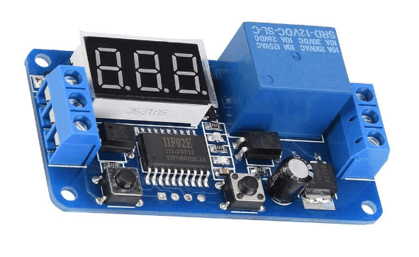 Temporizador Programable 12V hasta 999 segundos