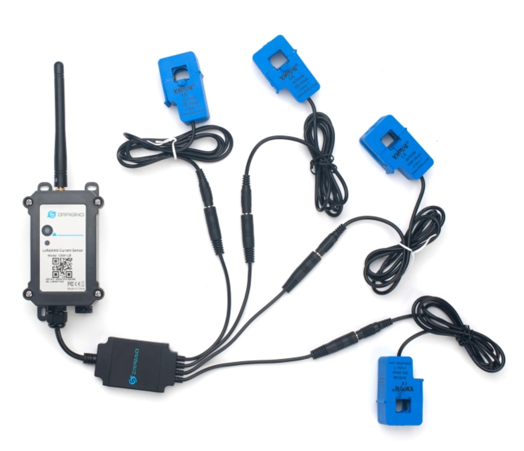 Sensor de corriente de 4 canales LoRaWAN CS01-LB - Dragino