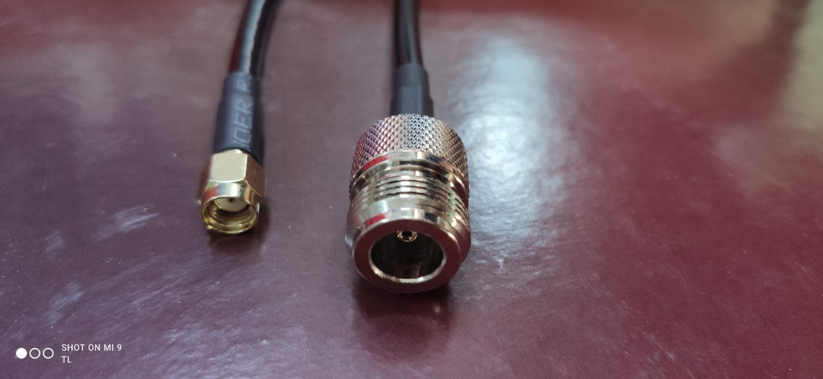 Cable RP-SMA Macho a N Hembra 1 Metro RG58