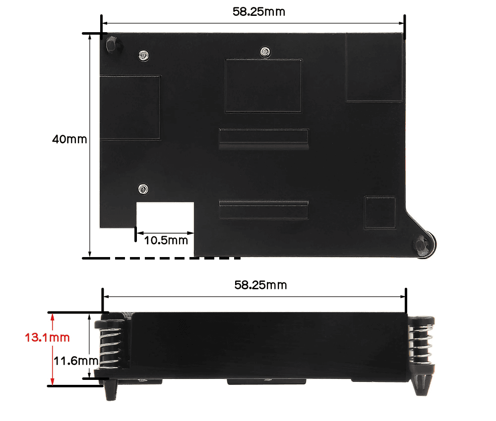 Ventilador Geekworm Raspberry Pi 5 H505