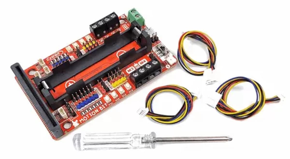 Motion:bit placa de expansión para control de movimiento