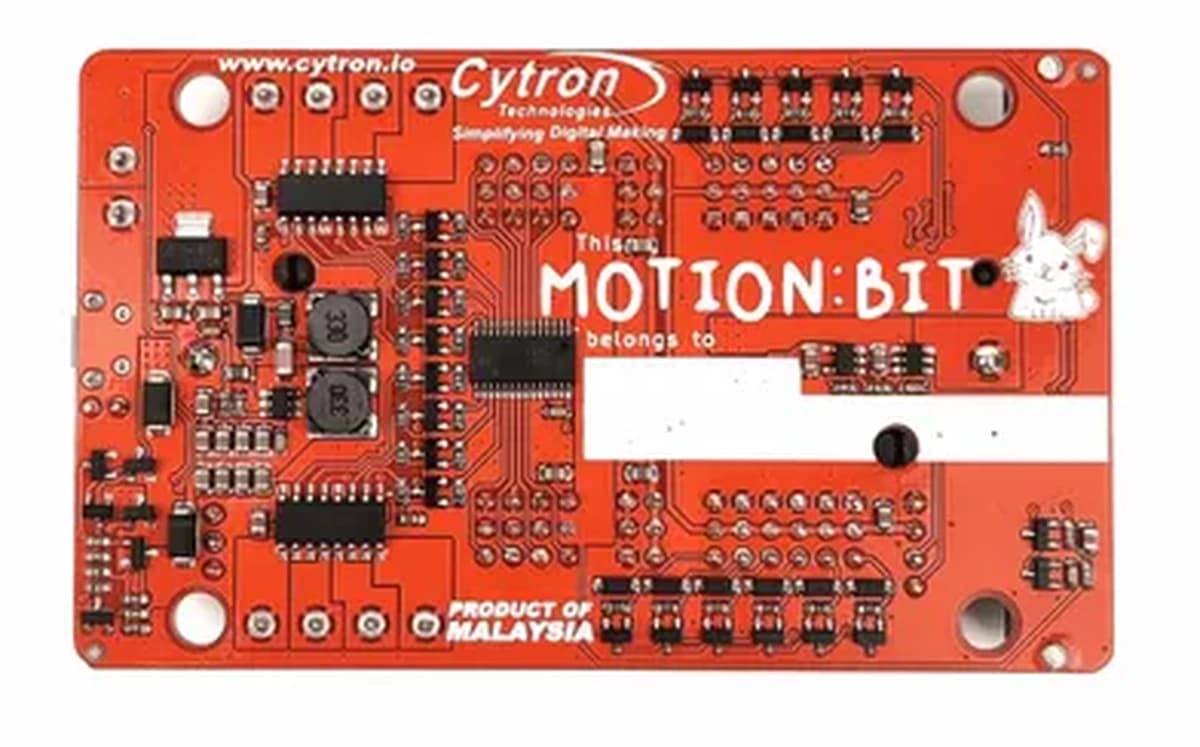 Motion:bit placa de expansión para control de movimiento